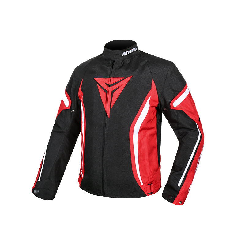 MOTOWOLF MDL-0505 red guard jacket
