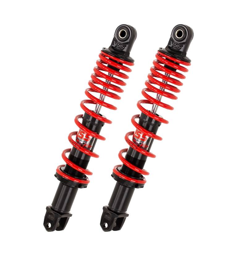 โช้ค YSS DTG Plus STD Yamaha Nmax155'15-19 สีดำ/แดง
