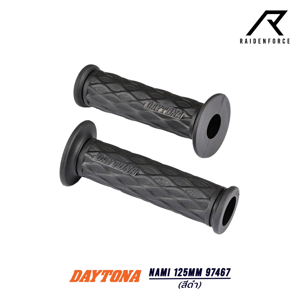 Daytona handlebar grips, NAMI model, 125MM 97467, black