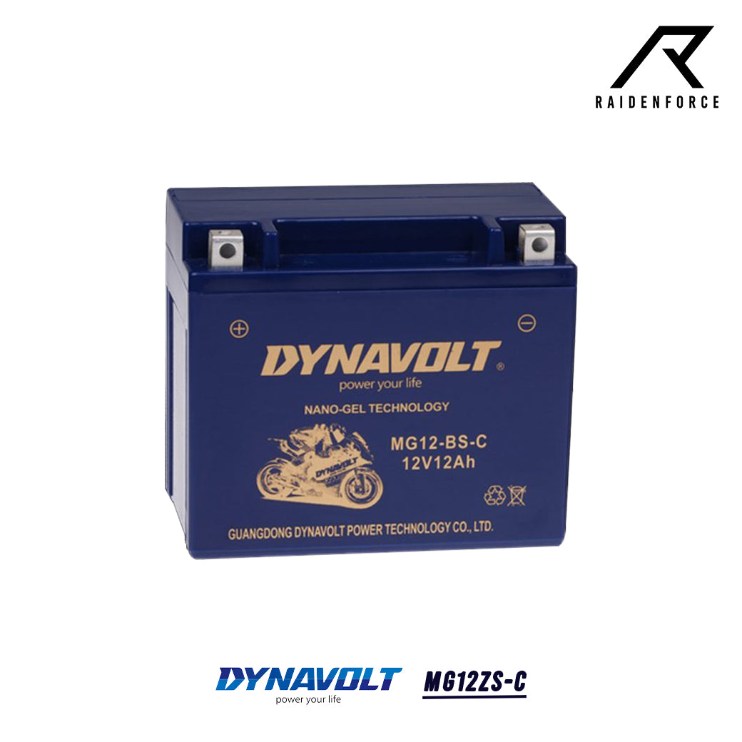 แบตเตอรี่ Dynavolt Nano Gel (MG12ZS-C) (YTZ12S)