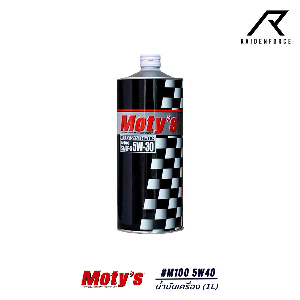 Moty's #M100 Scooter 100% synthetic engine oil, grade 5W40