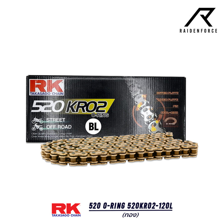 Chain RK 520 O RING 520KRO2-120L