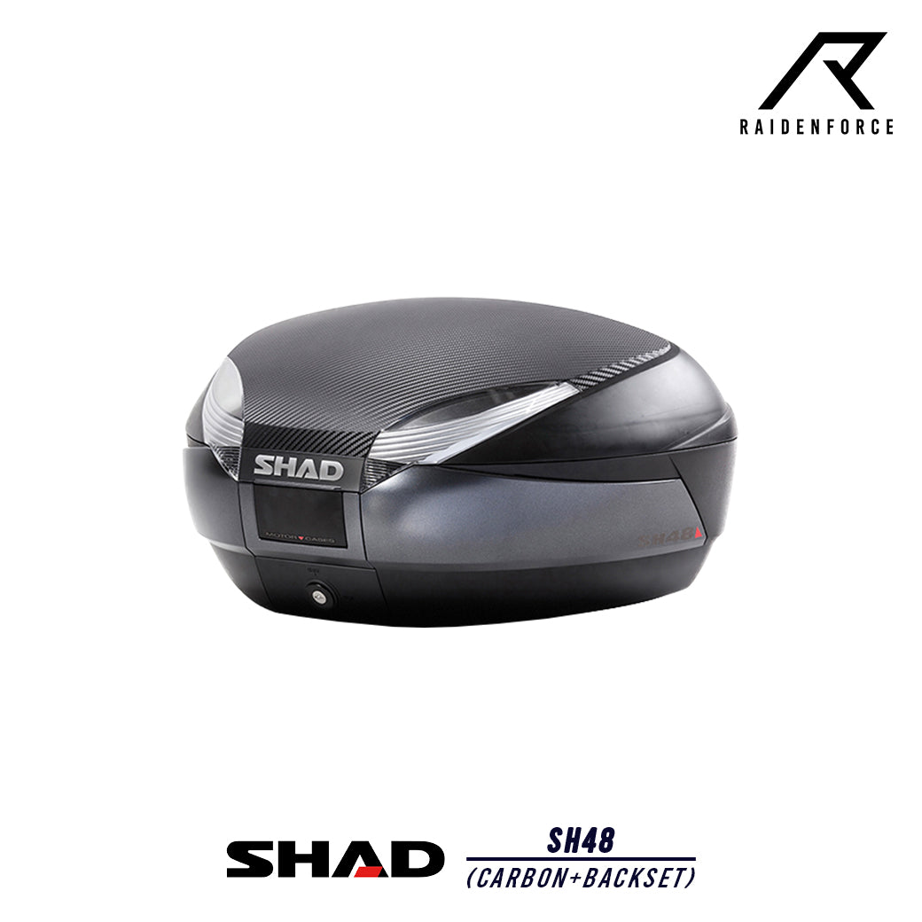 SHAD SH48 CARBON+BACKSET rear box