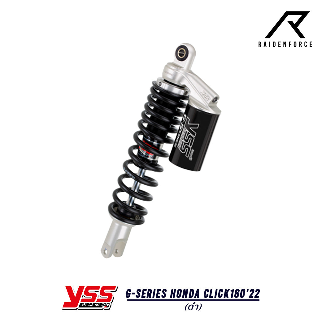 โช้ค YSS G-Series Honda Click160'22 สี ดำ/ดำ