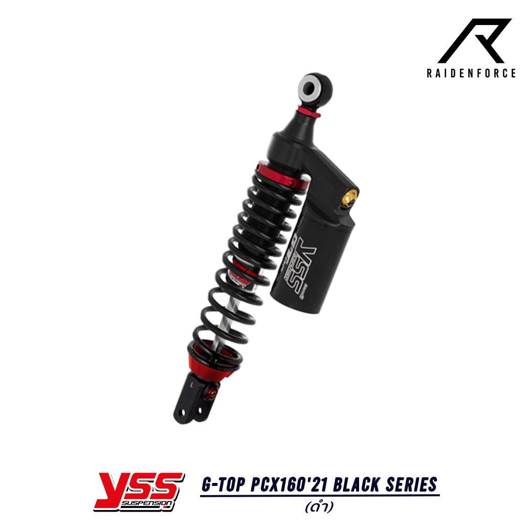 โช้ค YSS G-Top Honda PCX160'21 Black series สี ดำ/ดำ
