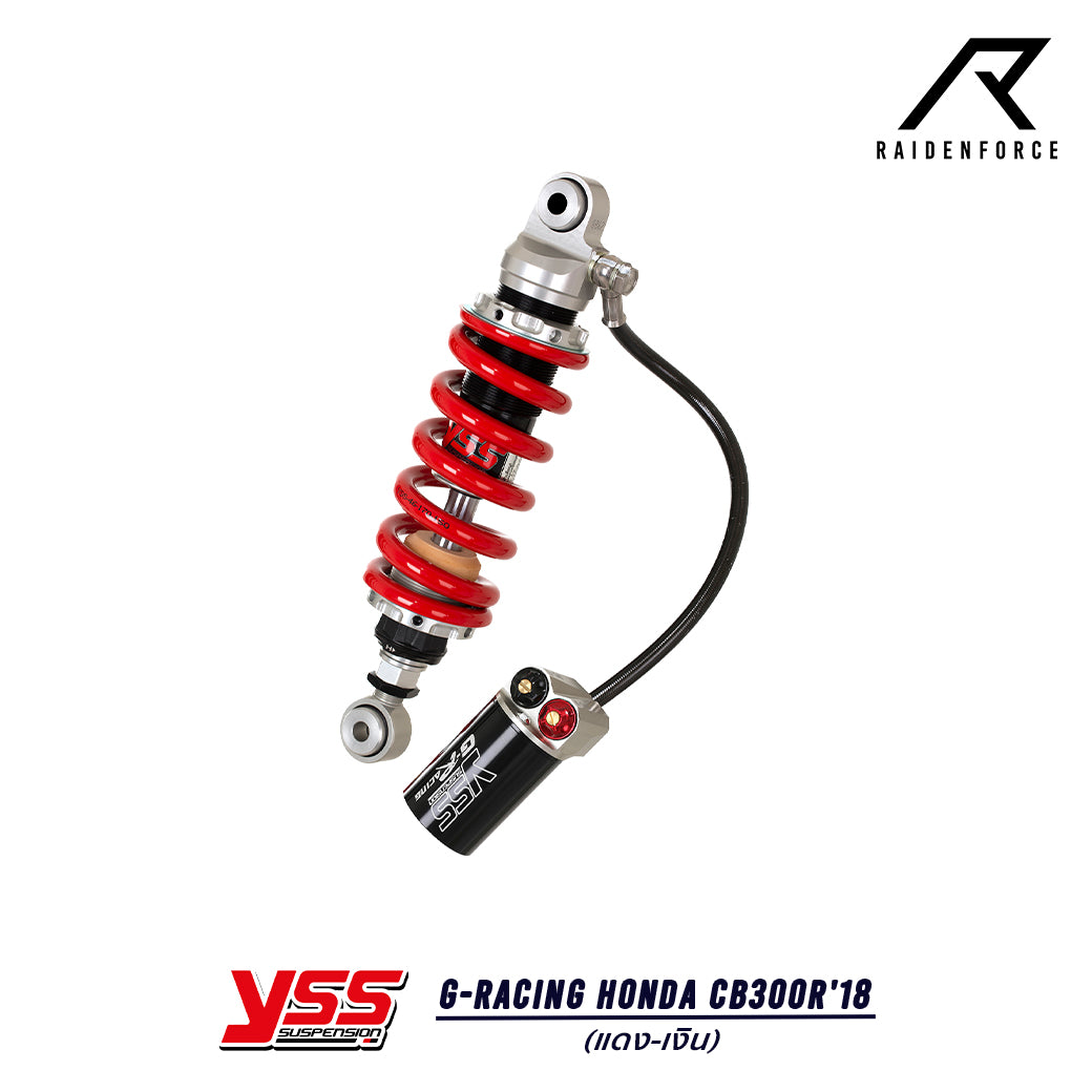 โช้ค YSS G-Racing Honda CB300R'18 สี แดง/เงิน