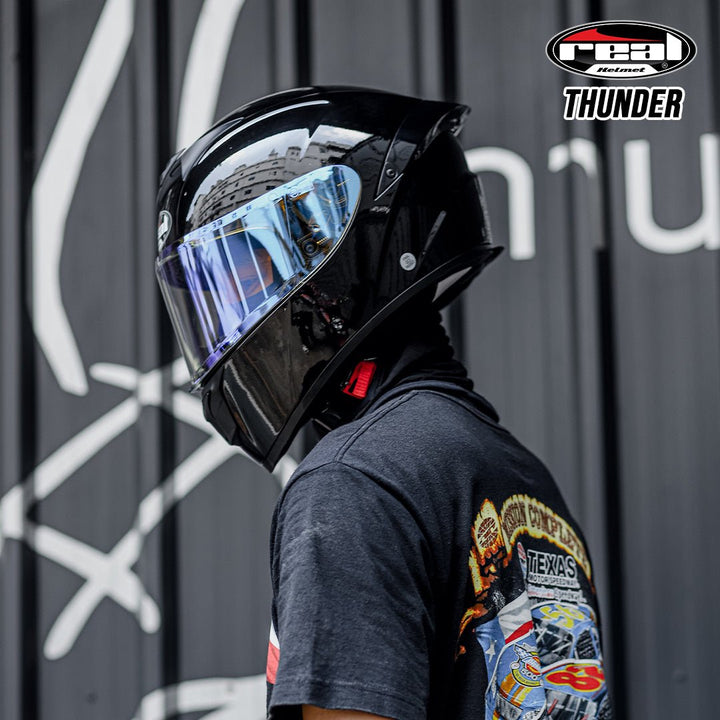 REAL Helmet Thunder, black base
