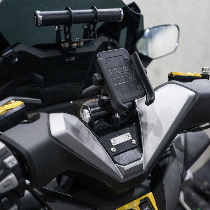 REVOLUTION V2 2 MM FORZA-300/350 handlebar cover phone holder, black