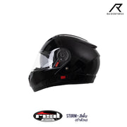 หมวกกันน็อค REAL Helmet STORM พื้น-ดำเงา