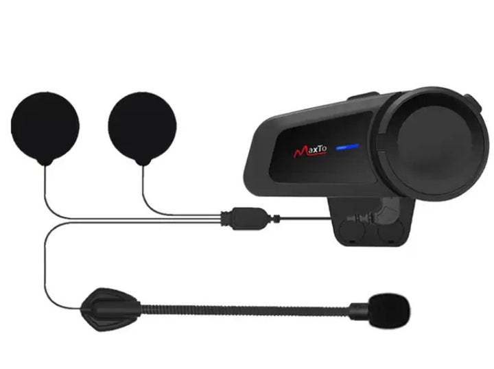 Maxto M2 Dual Mics Bluetooth Headset Helmet