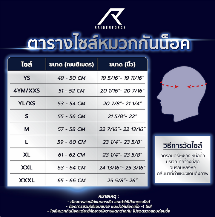 หมวกกันน็อค REAL Helmet Falcon  Extreme ขาวแดง