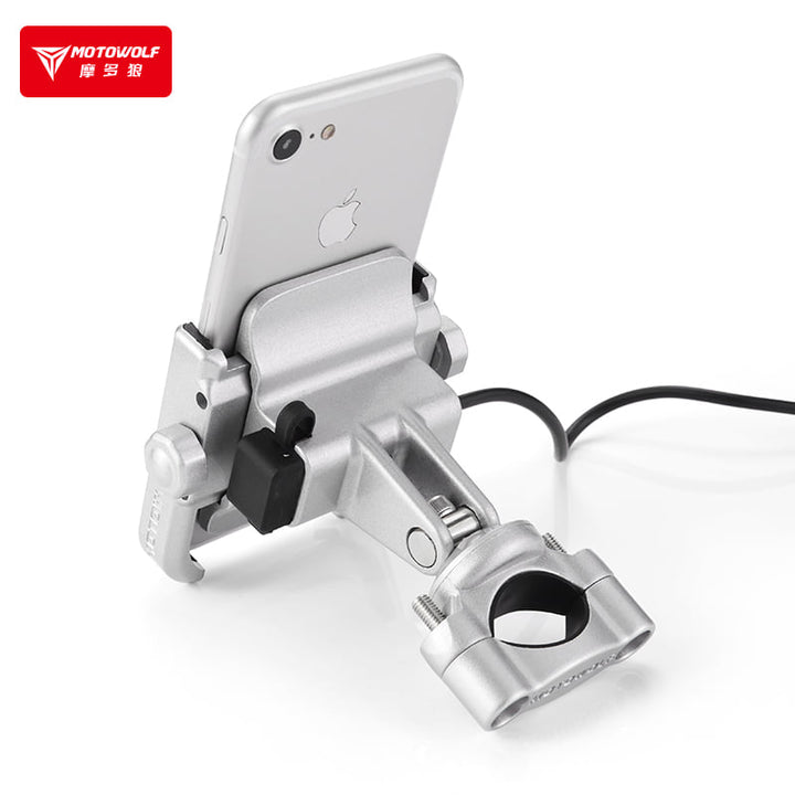 MOTOWOLF MDL-2805 Phone Holder with Charger