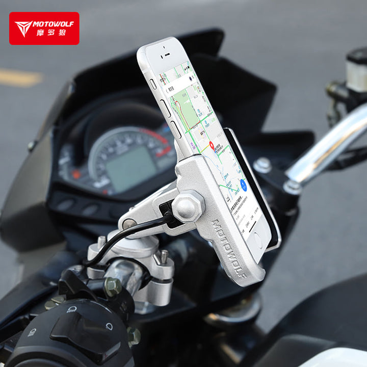 MOTOWOLF MDL-2805 Phone Holder with Charger