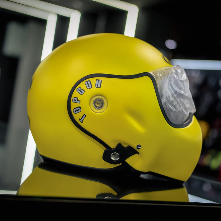 Avex Topgun Air Helmet, Glossy Yellow