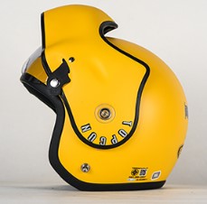 Avex Topgun Air Helmet, Matte Yellow