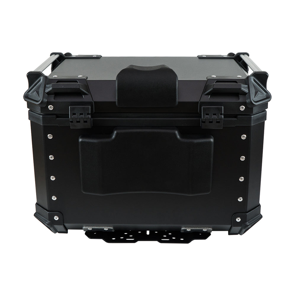 Rear box, seat, aluminum, TMAX model, black color