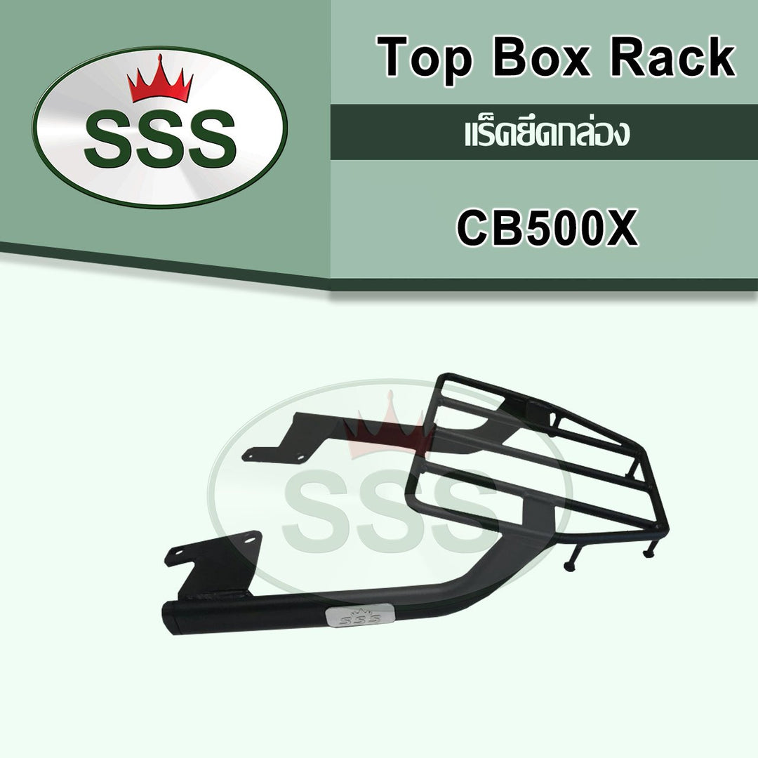 SSS motorcycle rear rack model CB500X