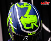 หมวกกันน็อค LAZER Helmet RAFALE Street น้ำเงิน-เหลือง (ด้าน)