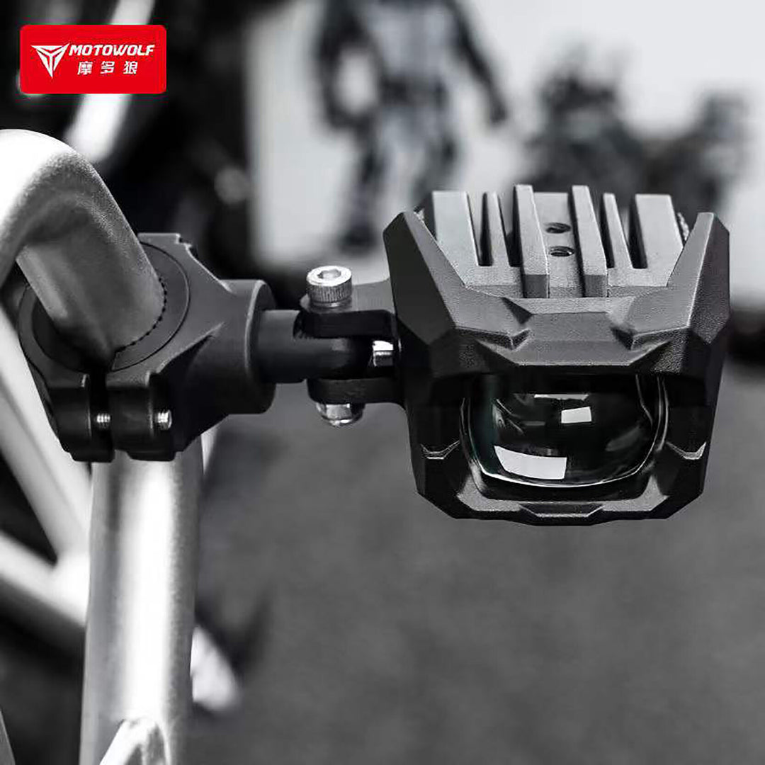 65W spotlight for motorcycles MOTOWOLF MDL-5004