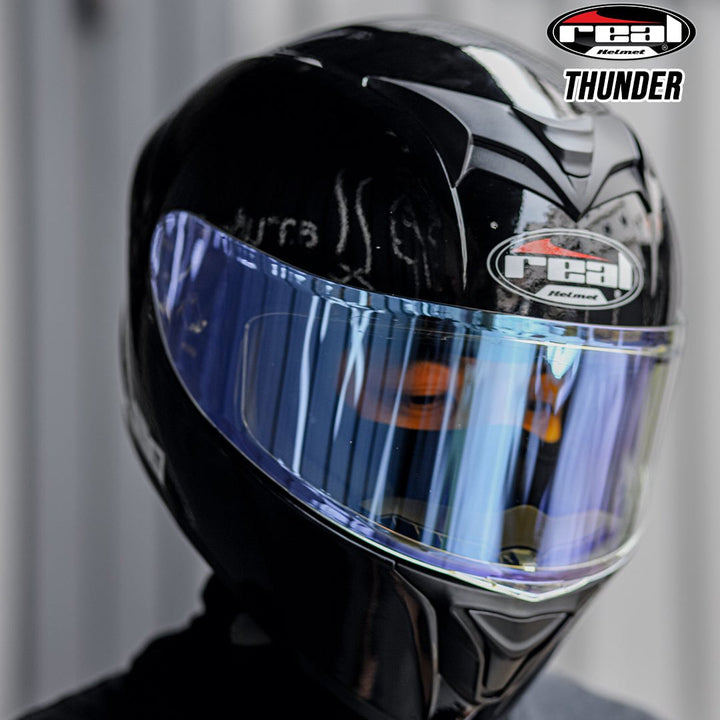 REAL Helmet Thunder, black base