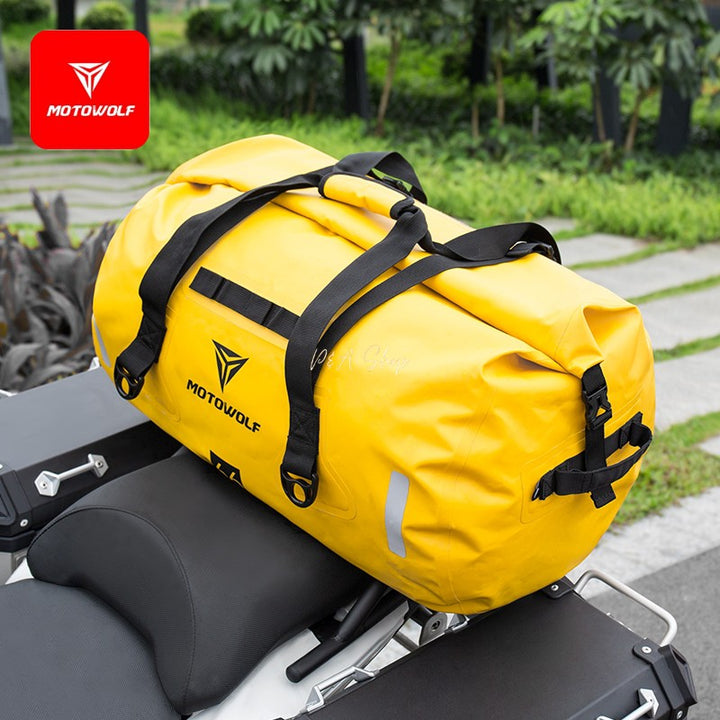 MOTOWOLF rear bag model 0701, yellow