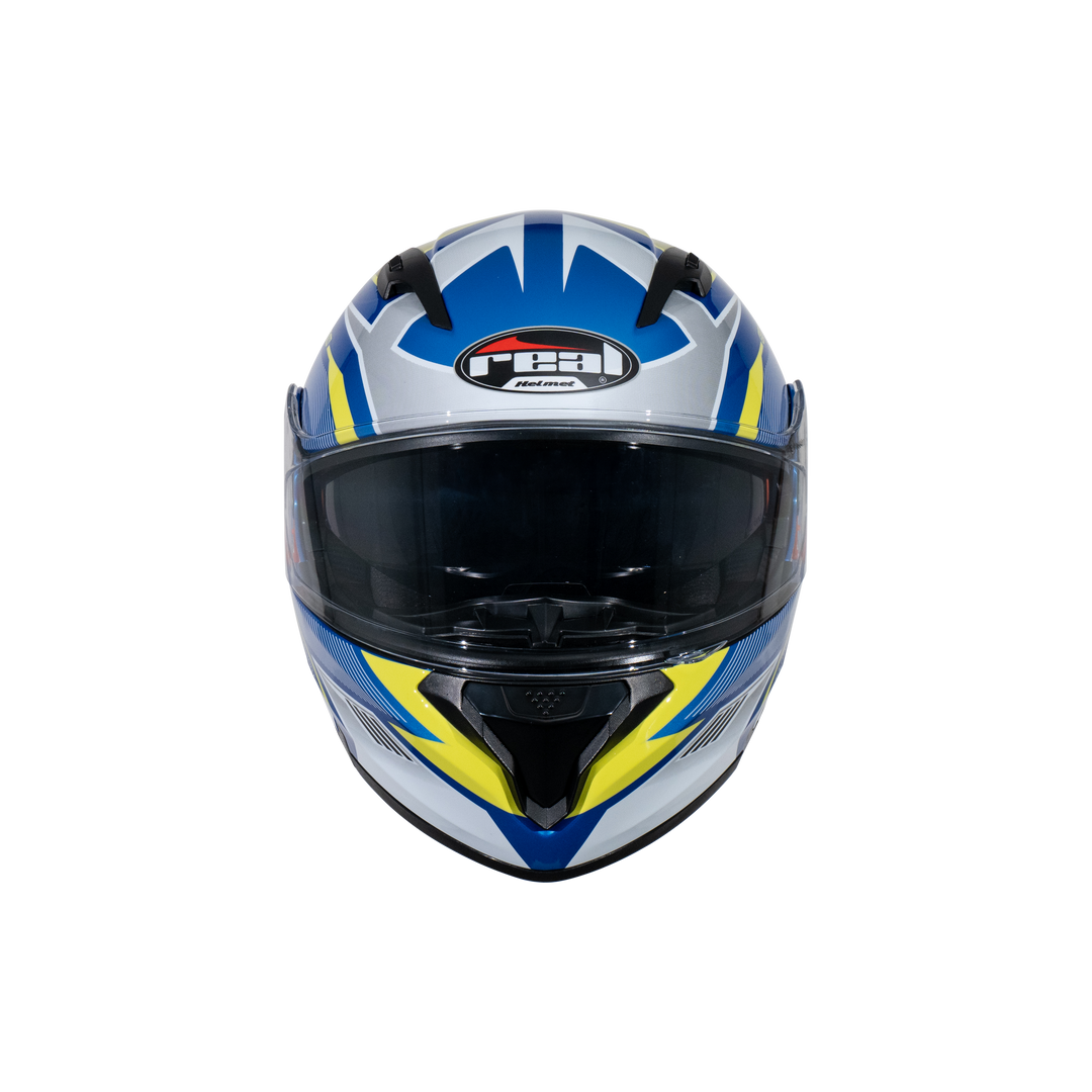 หมวกกันน็อค Real Helmets Storm Eagle Force น้ำเงิน