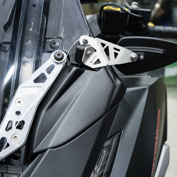 Revolution CRG mirror with stainless steel legs 2D Forza350