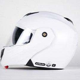 Avex Crux Helmet, 2-layer glasses, white