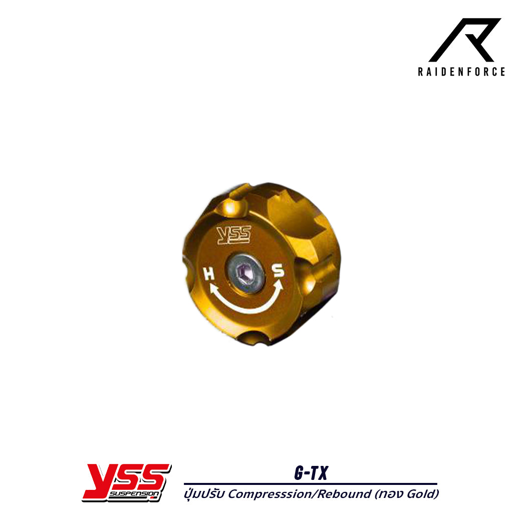 ปุ่มปรับ Compresssion/Rebound YSS G-TX
