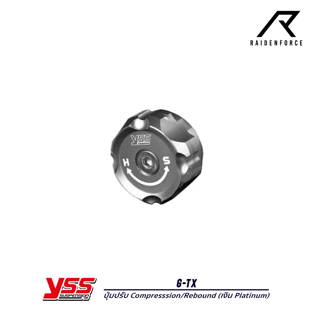 ปุ่มปรับ Compresssion/Rebound YSS G-TX