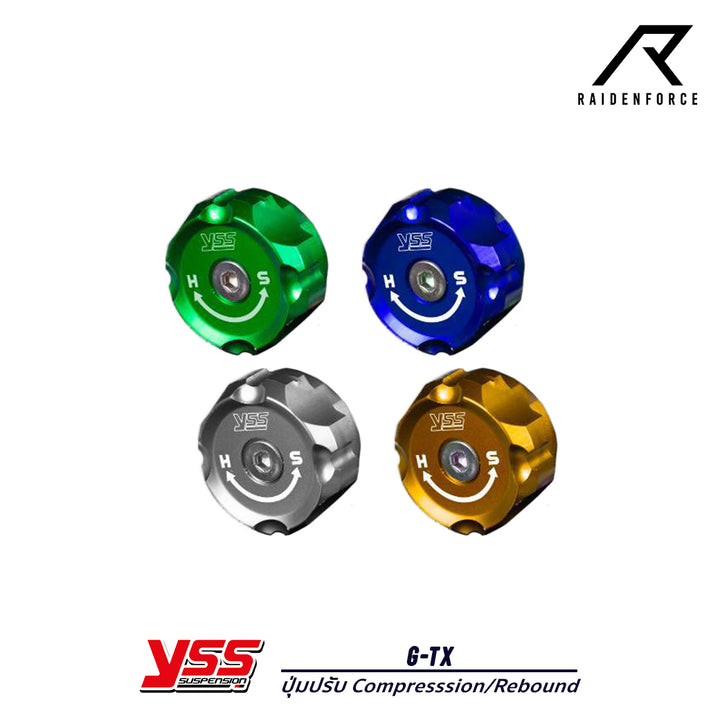 ปุ่มปรับ Compresssion/Rebound YSS G-TX