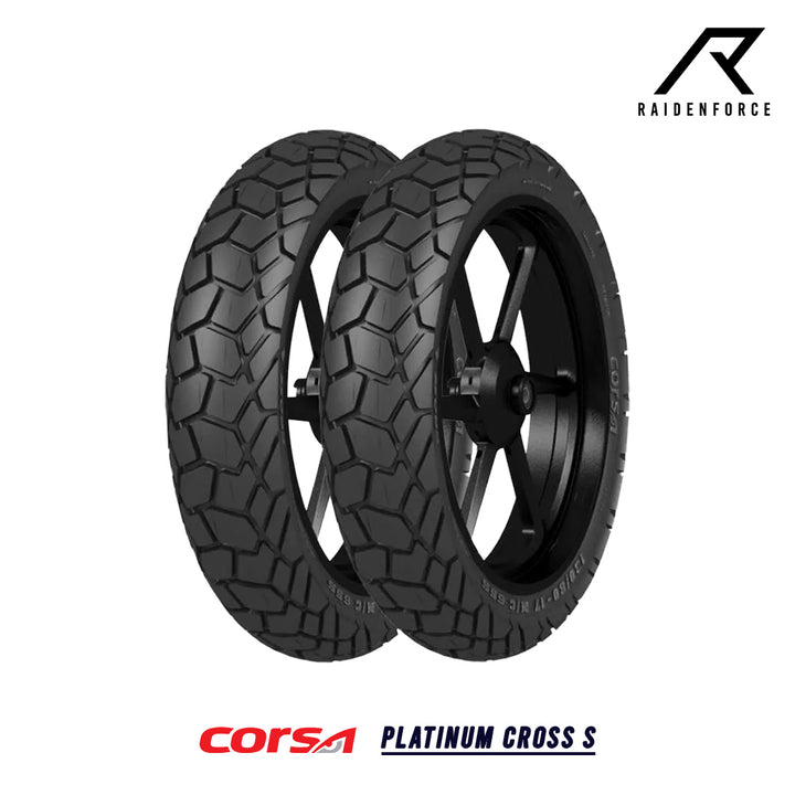 Corsa Platinum Cross S tires (rim size 13,14,17,19)