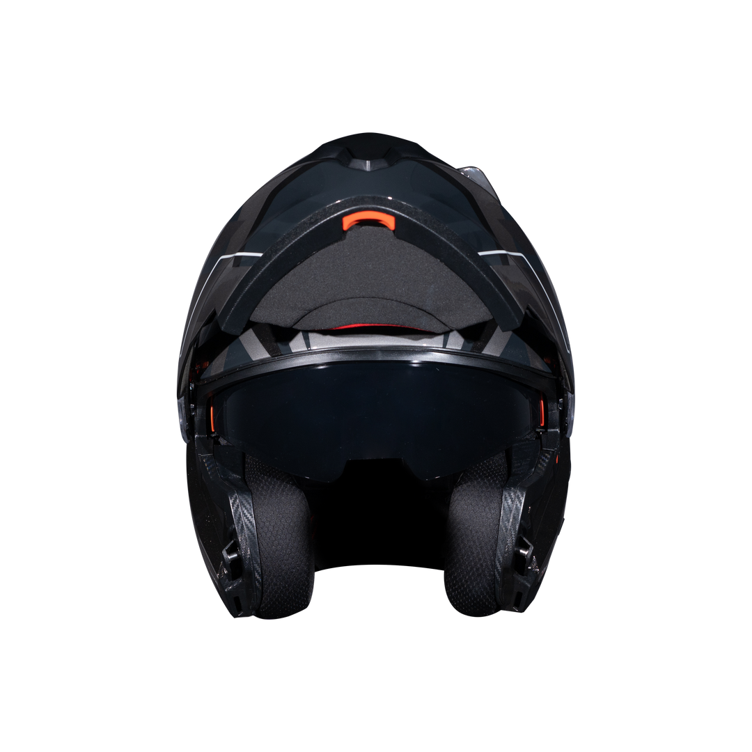 REAL Helmet STORM Rapid Black Gray