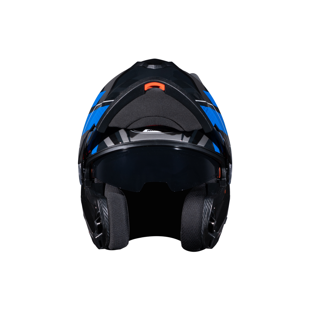 REAL Helmet STORM Rapid Black Blue Helmet