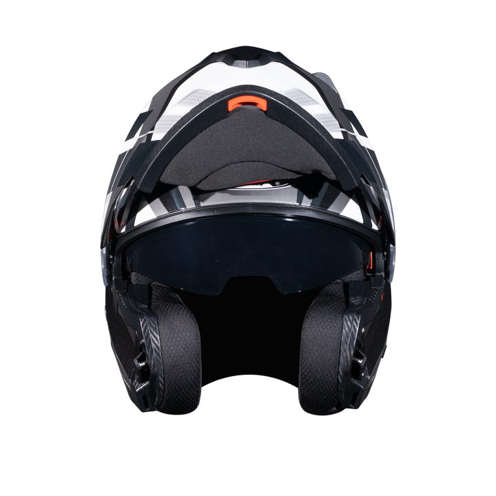 REAL Helmet STORM Rapid Black and White