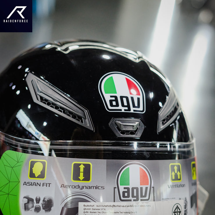 หมวกกันน็อค AGV รุ่น K1 สี ดำเงา