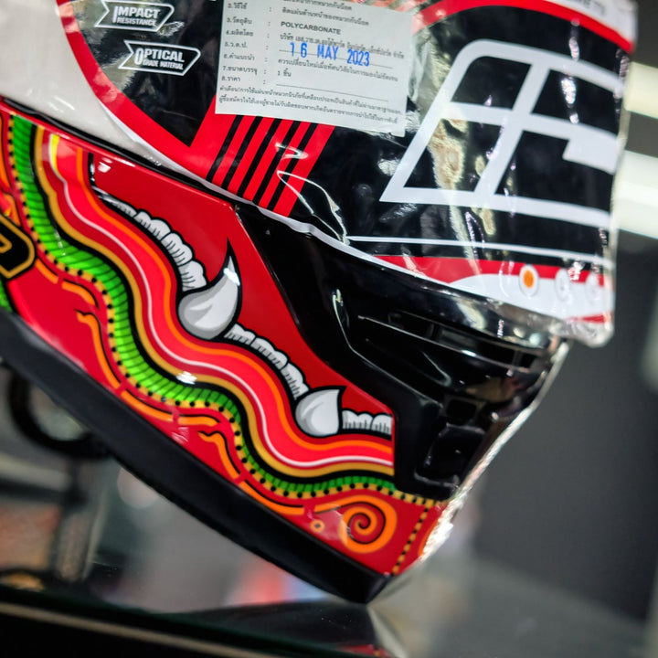Helmet ID HELMET FRTPRO THAOWESSUWAN red