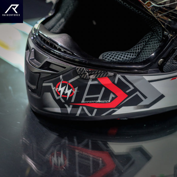 Sen Helmet Rush Matt red
