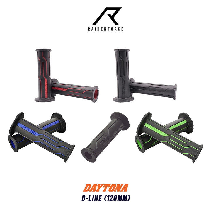 Daytona handlebar grips, D-LINE model (120mm)