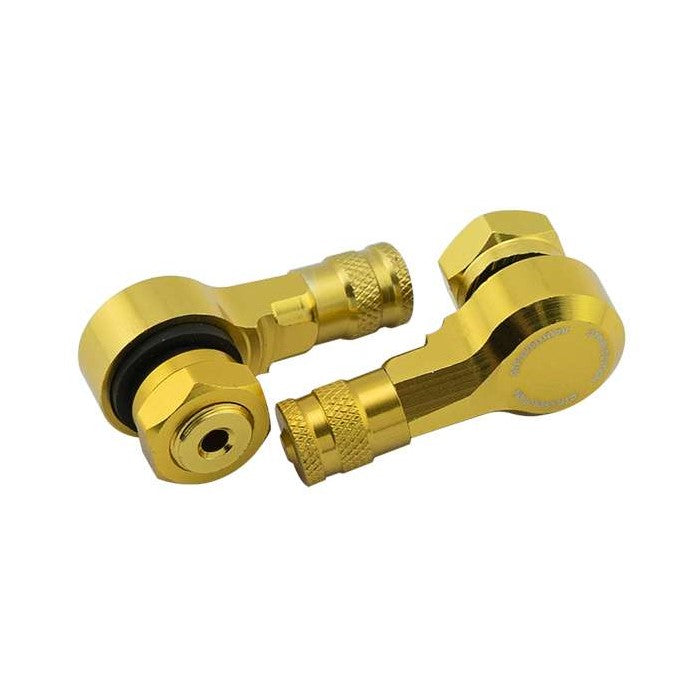 GTR aluminum air valve, 90 degree bend