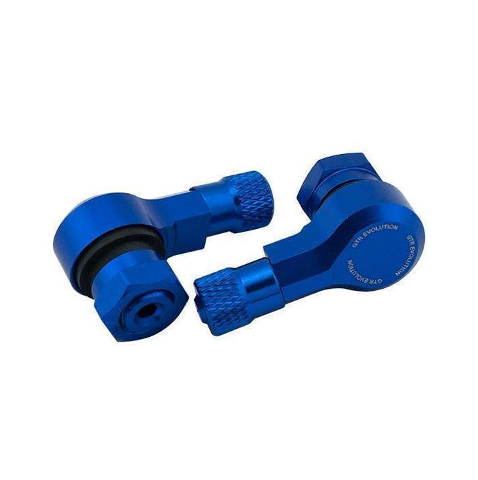 GTR aluminum air valve, 90 degree bend