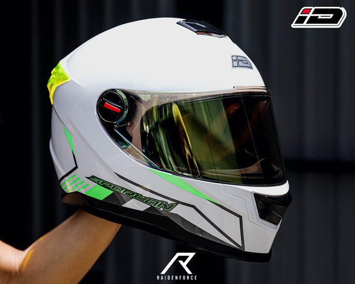 ID HELMET SPARTAN Hacker Helmet - White