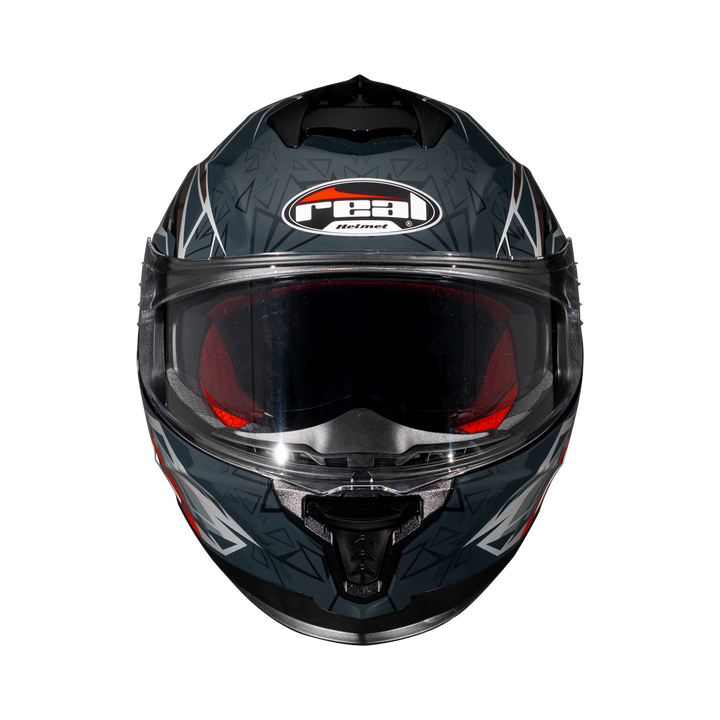 Real Helmet Hurricane-Impact Black/Blue