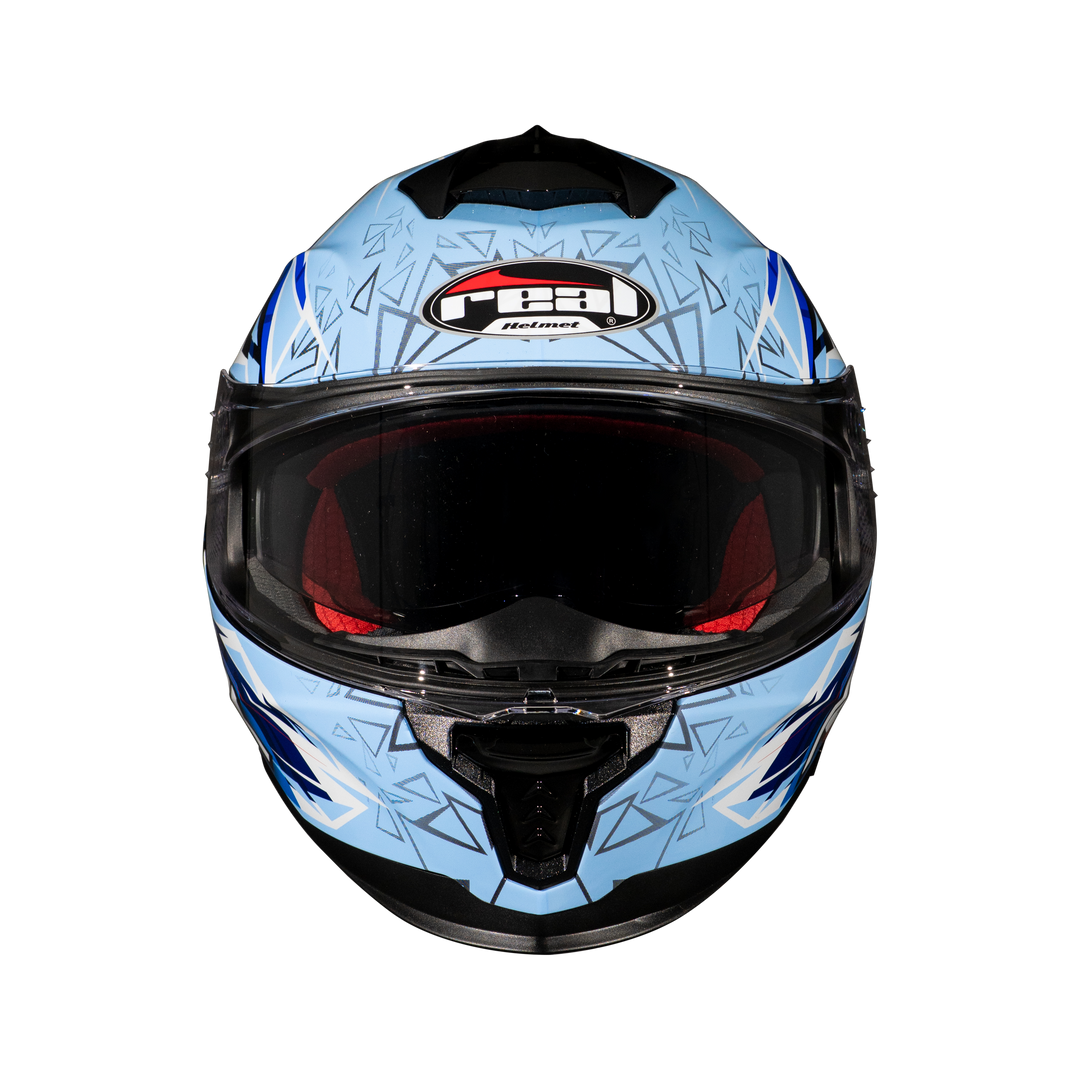 Real Helmet Hurricane-Impact Black/Blue