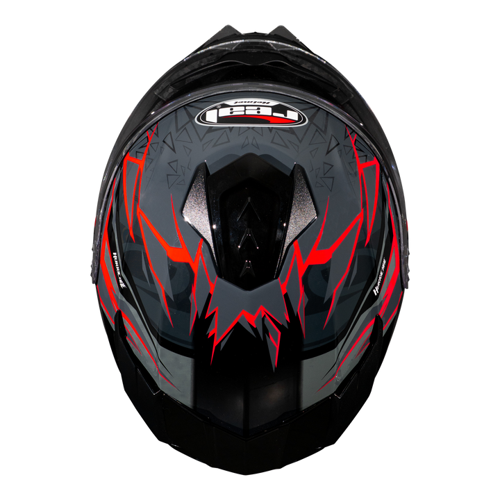 Real Helmet Hurricane-Impact Black/Blue