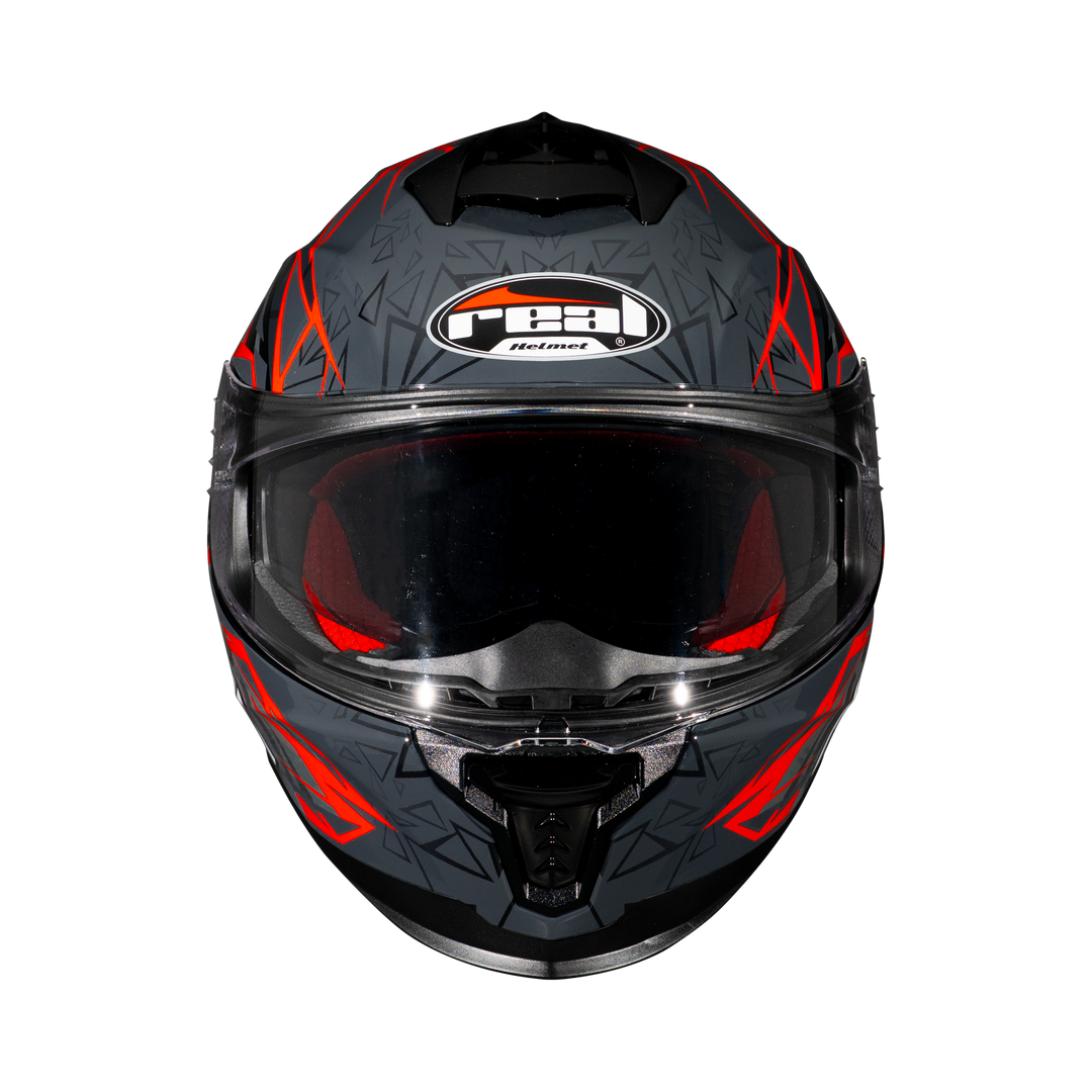 Real Helmet Hurricane-Impact Black/Blue