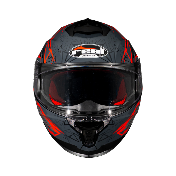 Real Helmet Hurricane-Impact Black/Blue