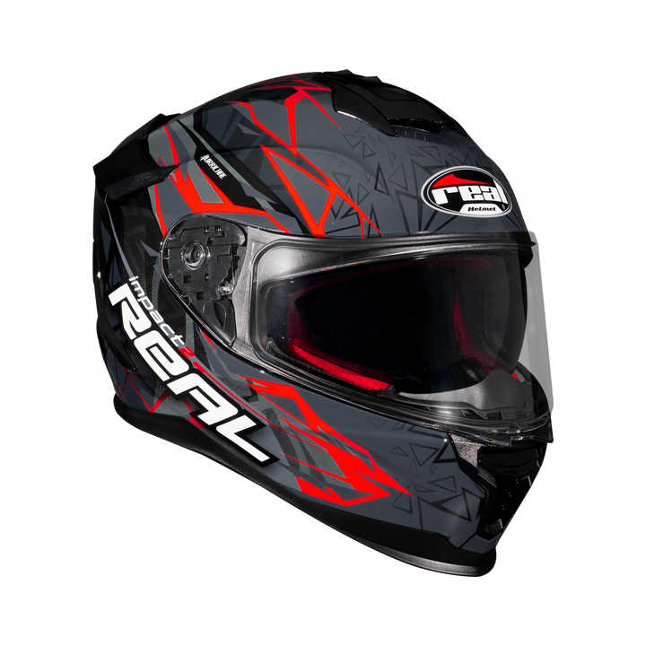 Real Helmet Hurricane-Impact Black/Blue
