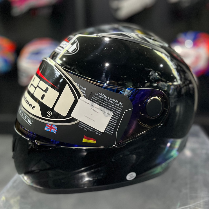 REAL Helmet Dawin glossy black