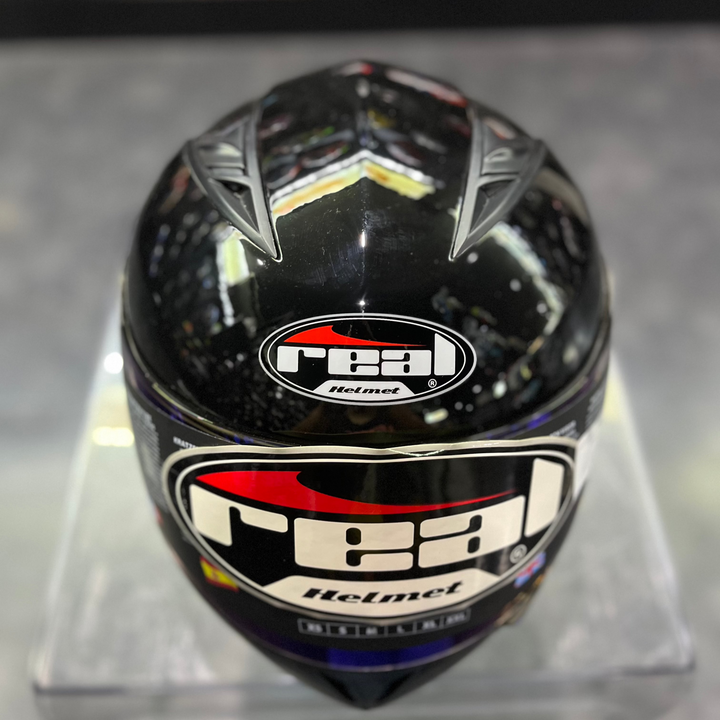 REAL Helmet Dawin glossy black